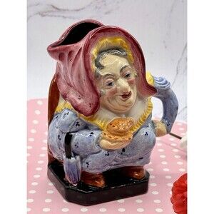 Vintage Burgess & Leigh Creamer‎ Cup – "Sairey Gamp" – Made in England